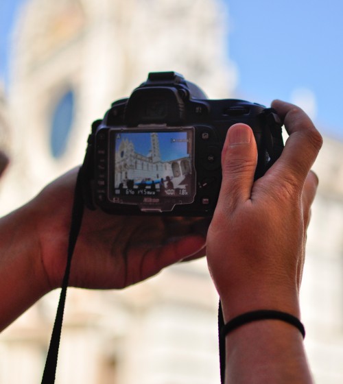 Italiano através da fotografia