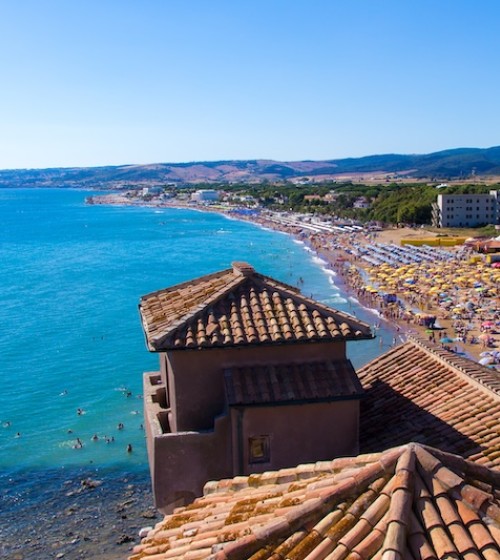 beaches near rome